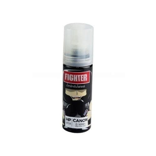 น้ำหมึกเติม Fighter สำหรับ HP/Canon No.GT53 สีดำ
