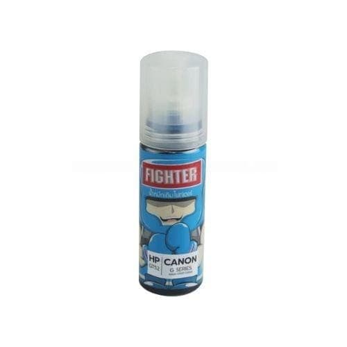 น้ำหมึกเติม Fighter สำหรับ HP/Canon No.GT52 สีฟ้า