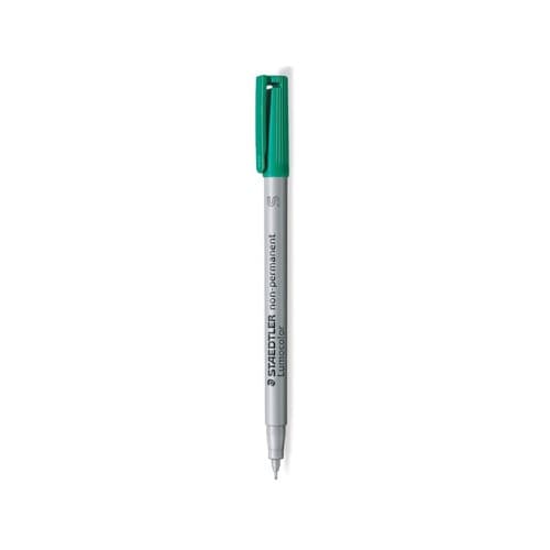 ปากกาเขียนแผ่นใส Staedtler No.311-5S สีเขียว (ลบได้)