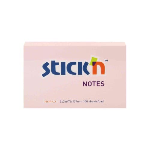 โพสต์อิท Stick N No.21154 3 x 5 นิ้ว สีชมพู