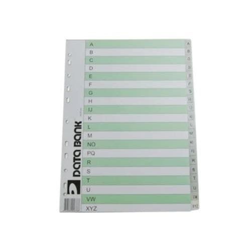 อินเด็กซ์ No.ID-20 A-Z PVC สีเทา