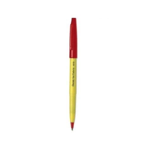 ปากกาเขียนผ้า Pentel No.M-10 สีแดง