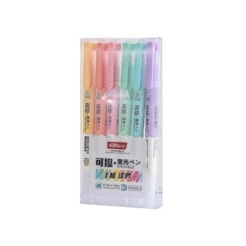 ปากกาเน้นข้อความ No.H-2306 6 สี (ลบได้)