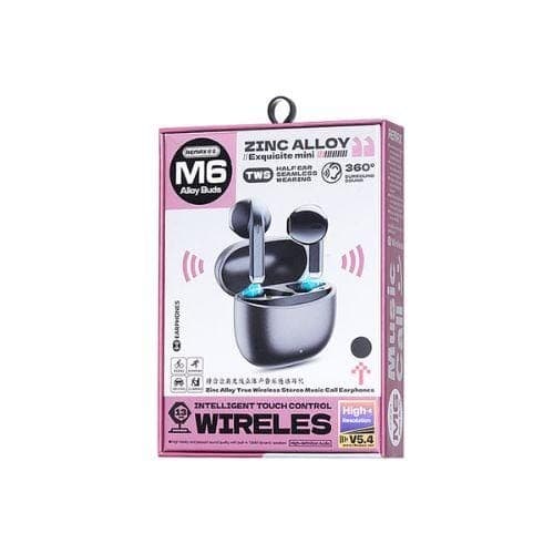 หูฟังบลูทูธ Remax Alloy Buds M6