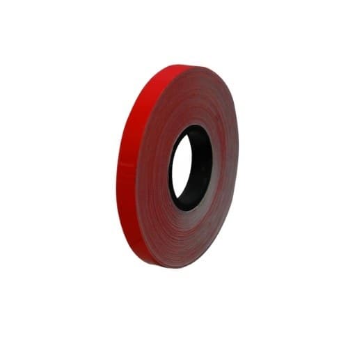 เทปตัดขอบ PVC 10 มม. สีแดง