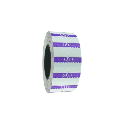 ป้ายราคา Sale สีม่วง