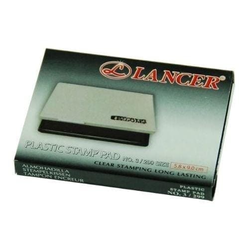 แท่นประทับ LANCER No.3 สีดำ