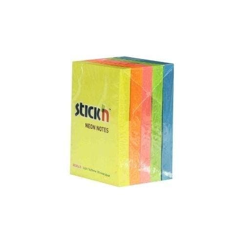 กระดาษโน้ต Stick N คละสีนีออน (3 x 2 นิ้ว)