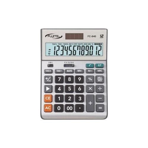 เครื่องคิดเลข FUJITEL FC-840 12 หลัก