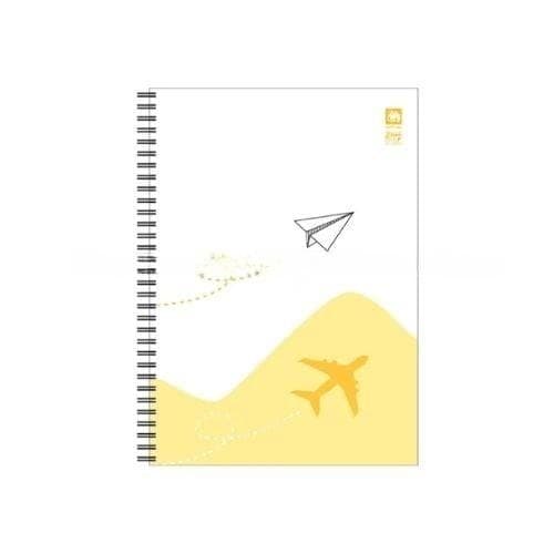 สมุดริมลวด Elephant No.W-444 สีเหลือง