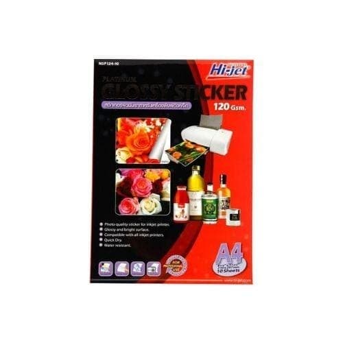 สติกเกอร์อิงค์เจ็ท Hi-jet No.NSP124-10