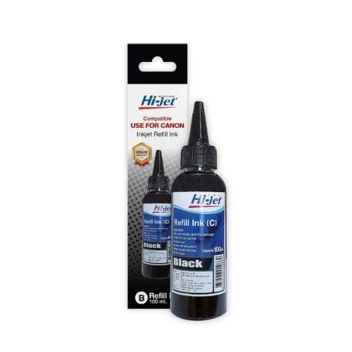 น้ำหมึกเติม Hi-jet สำหรับ Canon No.WBHCB 100 ml. สีดำ