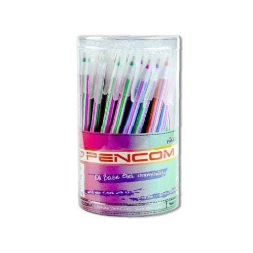 ปากกาหมึกน้ำมัน PENCOM No.DF-03 สีน้ำเงิน