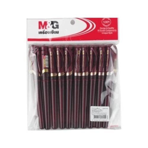 ปากกาเจล M&G AGP11176C สีแดง 0.7 มม.