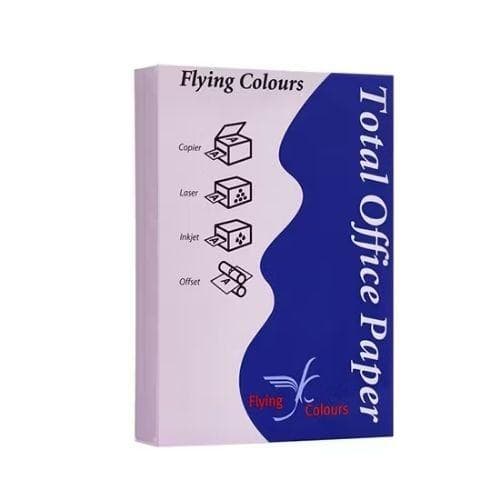 กระดาษถ่ายเอกสารสี Flying No.7 สีม่วงอ่อน 80G