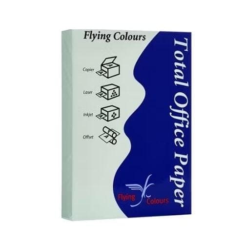 กระดาษถ่ายเอกสารสี Flying No.9 สีเขียวอ่อน 80G