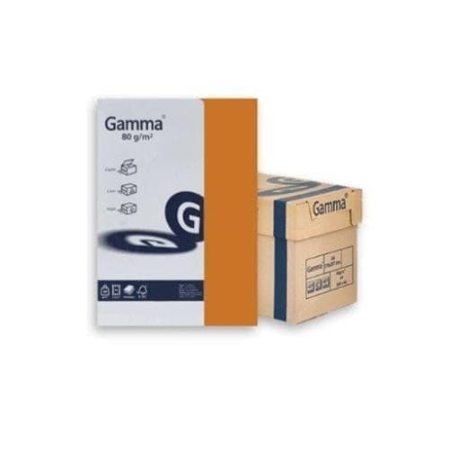 กระดาษถ่ายเอกสารสี GAMMA No.305 สีส้มเข้ม