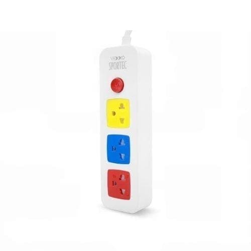 รางปลั๊กไฟ VEXXO F5STB-VF01-1301 สีขาว