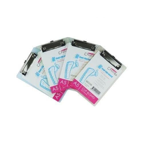 คลิปบอร์ด Choolla รุ่น CL-TM- A5 พลาสติกใส (A5)