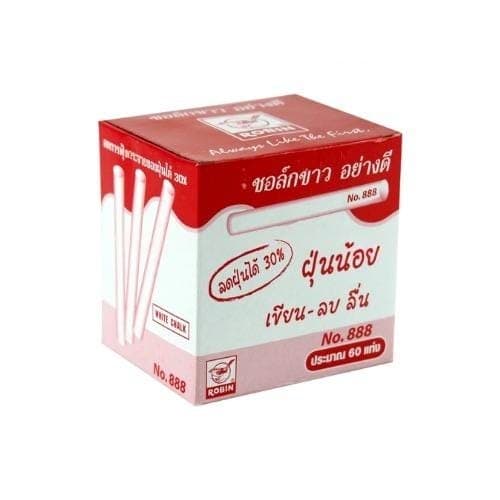ชอล์กขาว Robin No.888