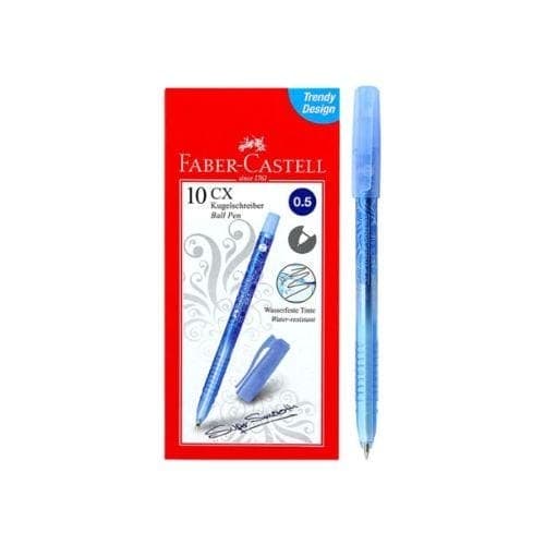 ปากกาลูกลื่น Faber-Castell รุ่น CX5 สีน้ำเงิน