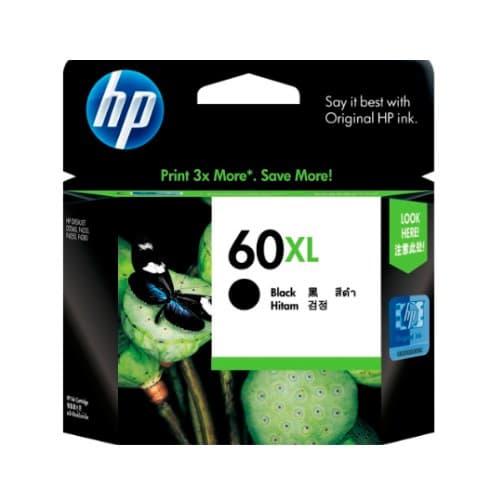 หมึกอิงค์เจ็ท HP 60XL BK (CC641W)