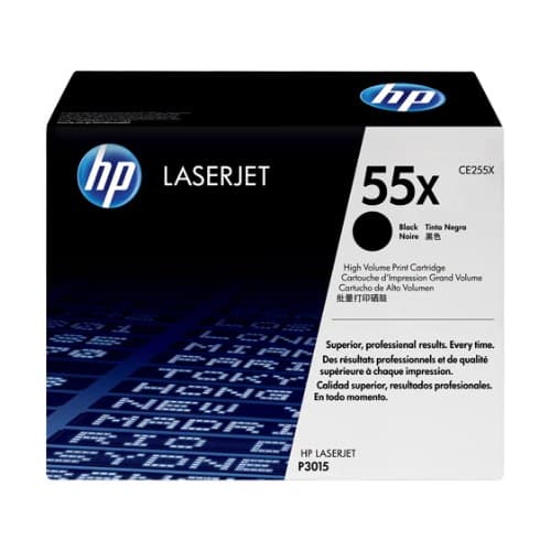 หมึกโทนเนอร์เลเซอร์ HP 55X (CE255X)