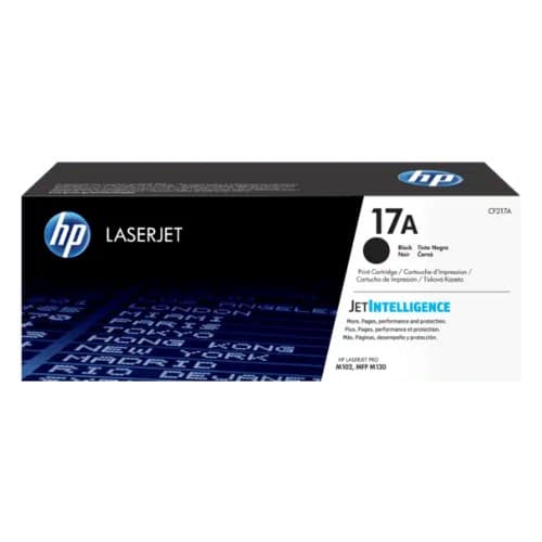 หมึกโทนเนอร์เลเซอร์ HP 17A (CF217A)