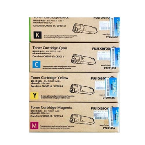 หมึกโทนเนอร์เลเซอร์ FUJIFILM CT201632 BK /  CT201633 C / CT201634 M / CT201635 Y