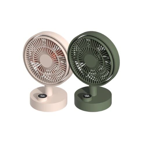 พัดลมตั้งโต๊ะ Sothing Desktop Fan Plume (สีขาว | สีเขียว)