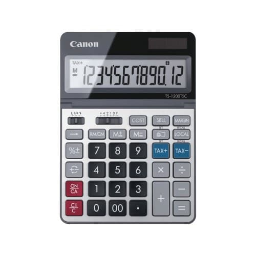 เครื่องคิดเลข CANON TS-1200TSC