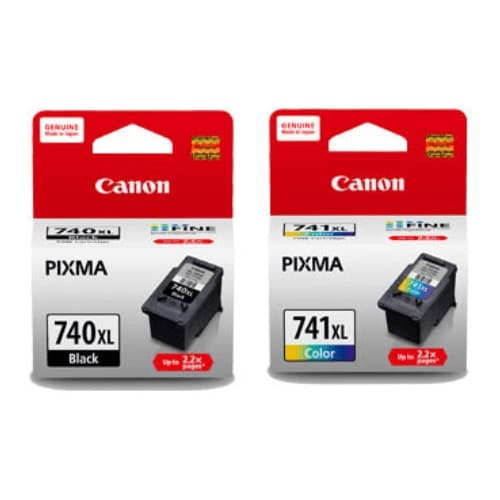 หมึกอิงค์เจ็ท CANON PG-740XL BK / CL-741XL CL