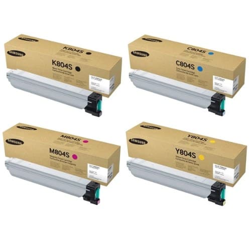 หมึกโทนเนอร์เลเซอร์ SAMSUNG CLT-K804S / CLT-C804S / CLT-M804S / CLT-Y804S