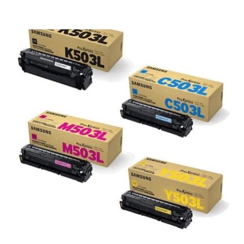 หมึกโทนเนอร์เลเซอร์ SAMSUNG CLT-K503L / CLT-C503L / CLT-M503L / CLT-Y503L