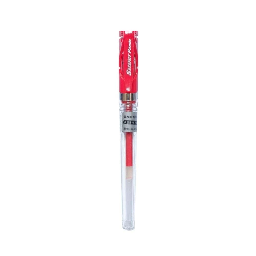 ปากกาเจล ซุปเปอร์แพนด้า No.G-1110 1.0 สีแดง