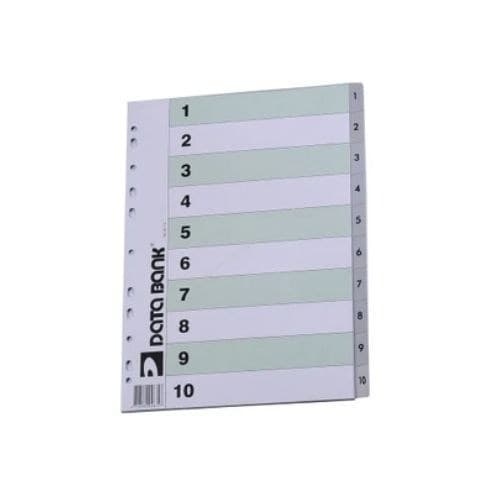 อินเด็กซ์ ID-10 สีเทาล้วน 10 หยัก