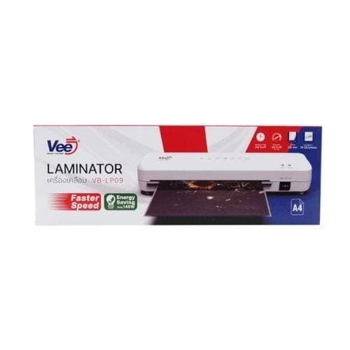 เครื่องเคลือบบัตร VEE VB-LP09 สีขาว (A4)