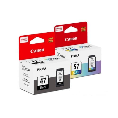 หมึกอิงค์เจ็ท CANON PG-47 BK / CL-57 CO
