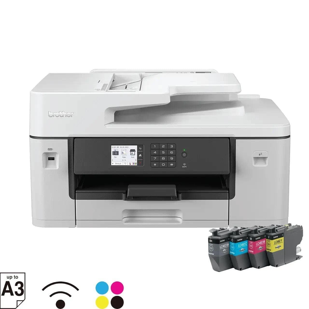 เครื่องปริ้นเตอร์มัลติฟังก์ชันอิงค์เจ็ท BROTHER MFC-J3540DW