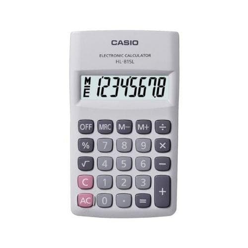 เครื่องคิดเลข CASIO HL-815 L 8 หลัก