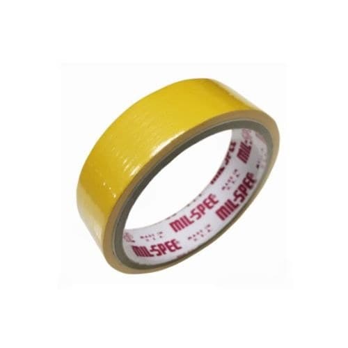 เทปกาวย่น MIL-SPEC 1 นิ้ว x 12 หลา สีเหลือง