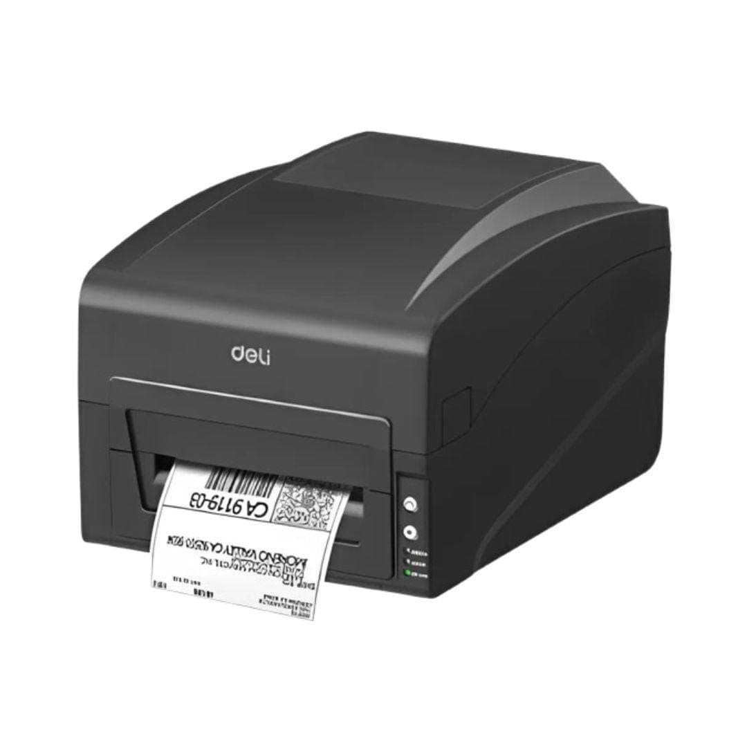 เครื่องพิมพ์สติกเกอร์ ระบบความร้อน แบบพิมพ์ผ่านริบบ้อน DELI รุ่น DLI-S351