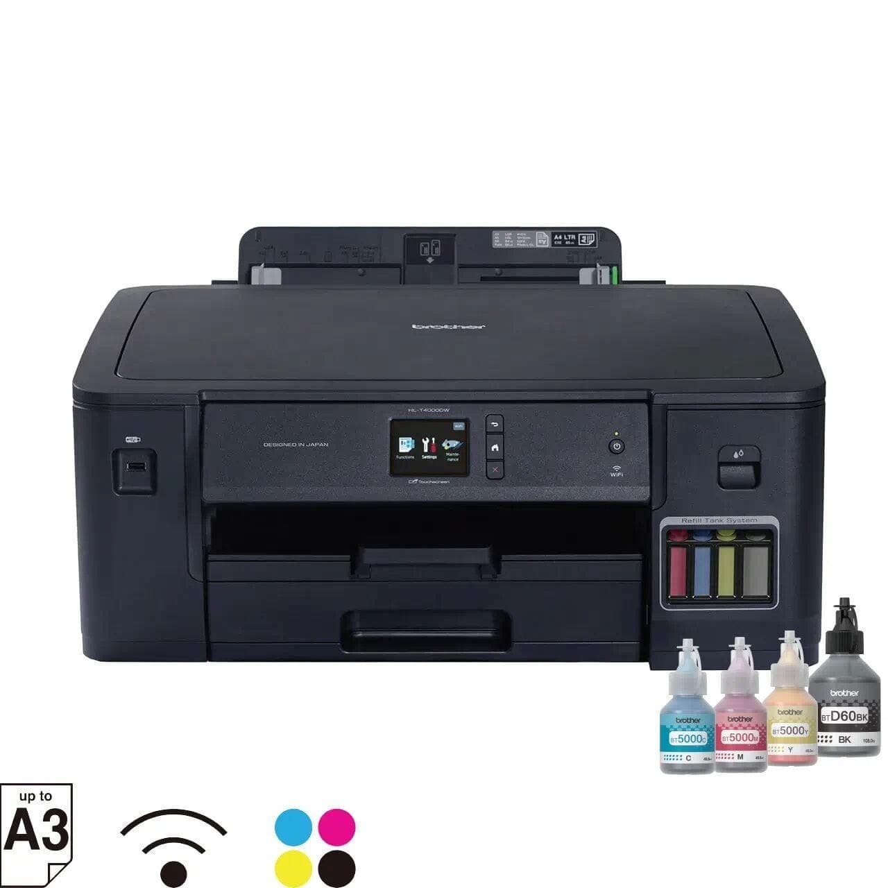 เครื่องปริ้นเตอร์มัลติฟังก์ชันอิงค์เจ็ท BROTHER HL-T4000DW